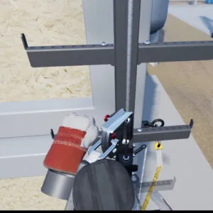 Safe access and work on storage containers